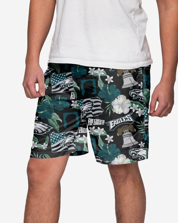 Philadelphia Eagles City Style Swimming Trunks FOCO S - FOCO.com
