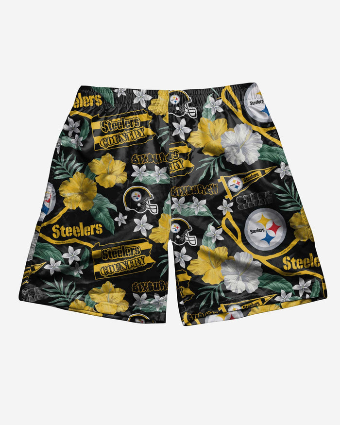 Pittsburgh Steelers City Style Swimming Trunks FOCO - FOCO.com