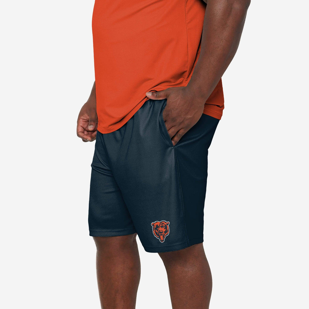 Chicago Bears Team Workout Training Shorts FOCO S - FOCO.com