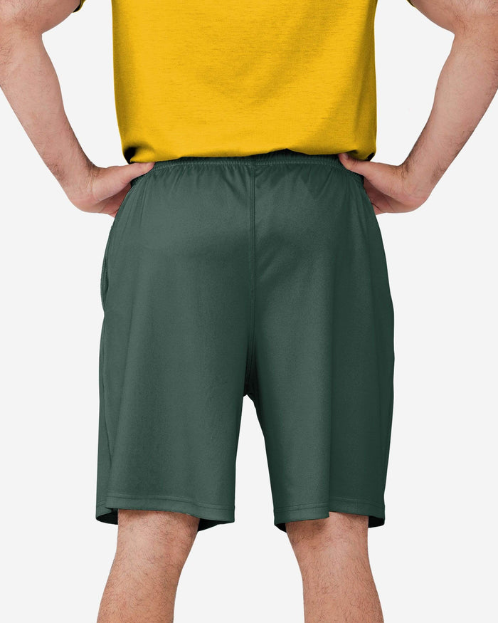 Green Bay Packers Team Workout Training Shorts FOCO - FOCO.com