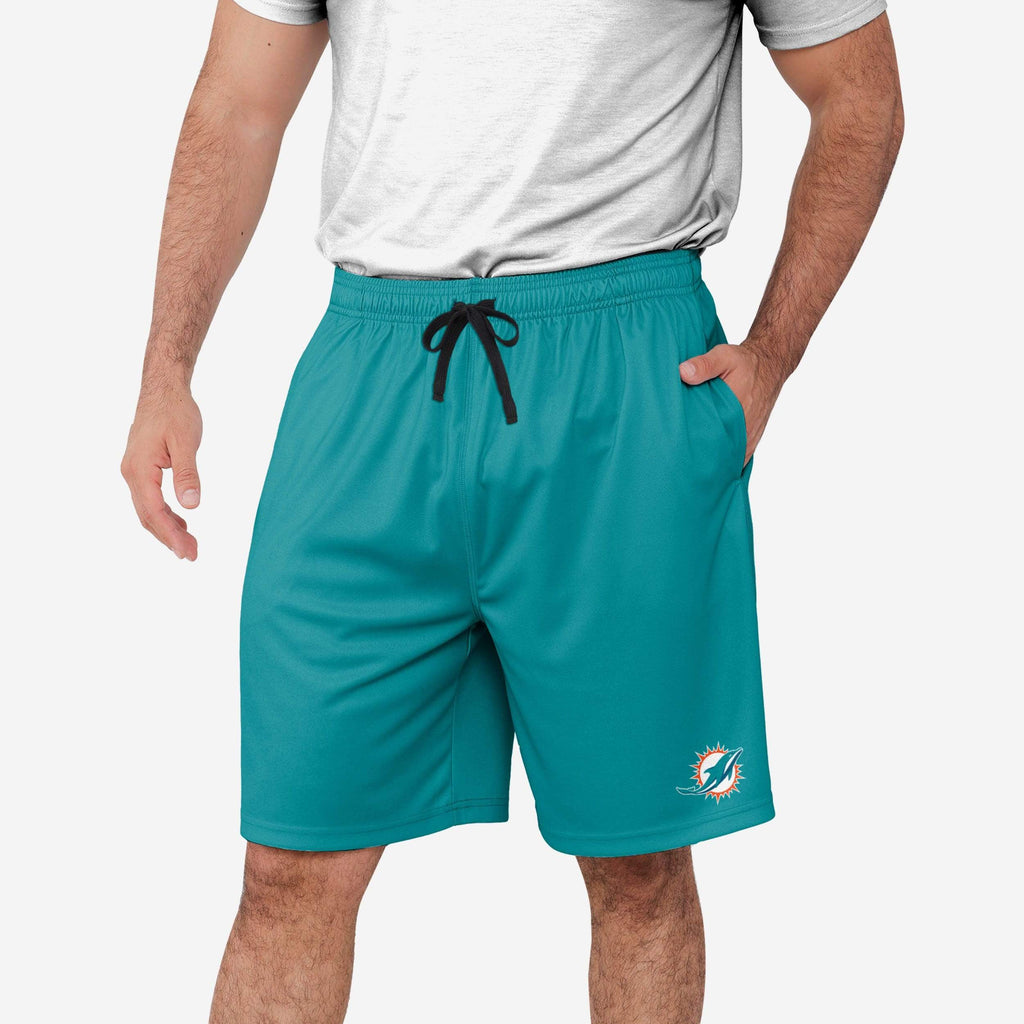 Miami Dolphins Team Workout Training Shorts FOCO S - FOCO.com