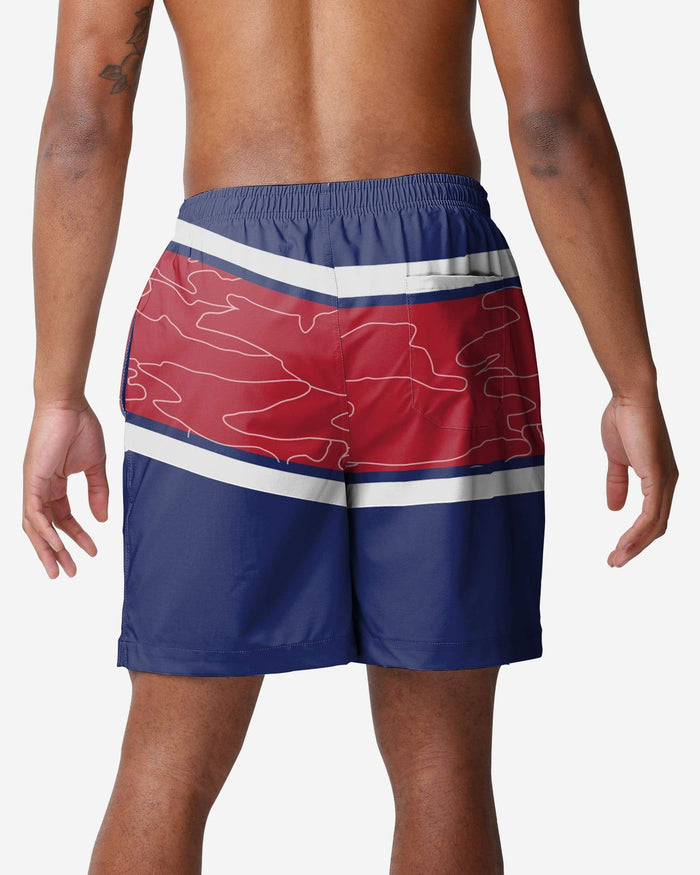 New York Giants Big Wordmark Swimming Trunks FOCO - FOCO.com