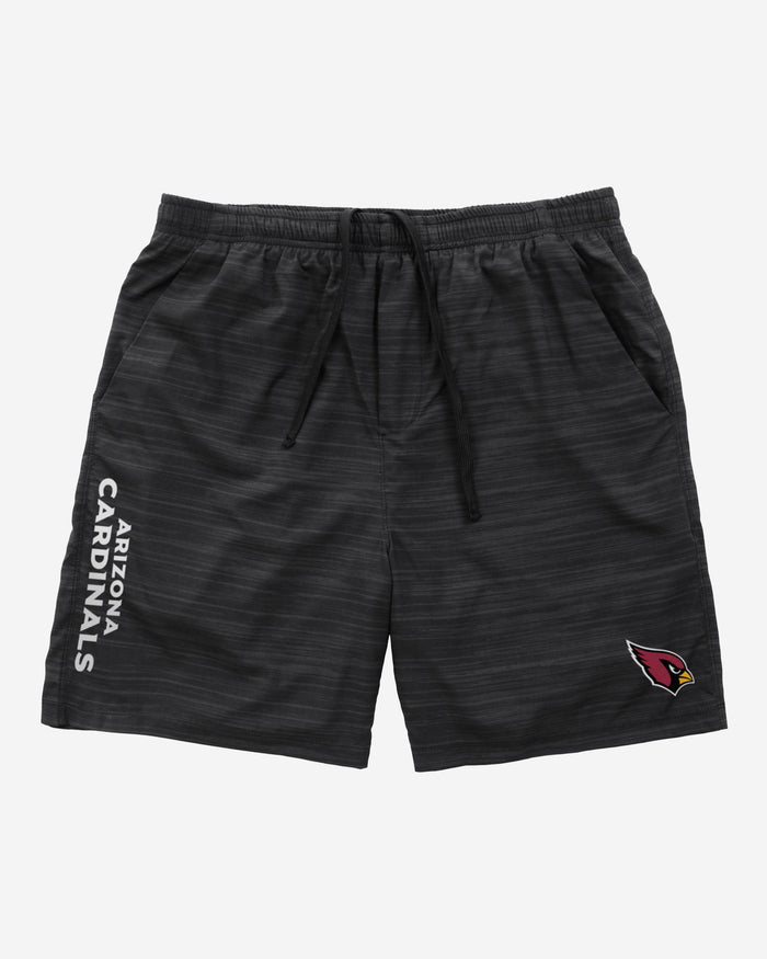 Arizona Cardinals Heathered Black Woven Liner Shorts FOCO - FOCO.com