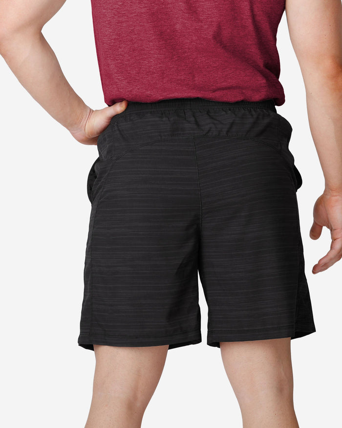 Arizona Cardinals Heathered Black Woven Liner Shorts FOCO - FOCO.com