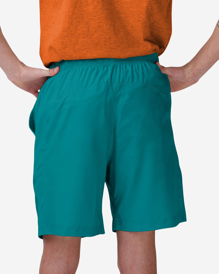 Miami Dolphins Solid Woven Shorts FOCO - FOCO.com