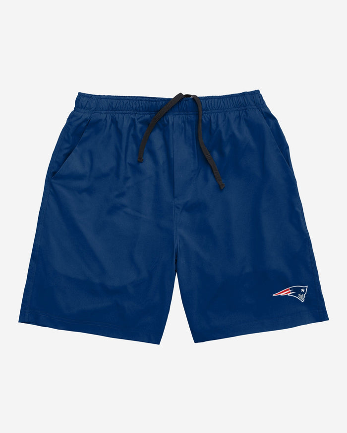 New England Patriots Solid Woven Shorts FOCO - FOCO.com