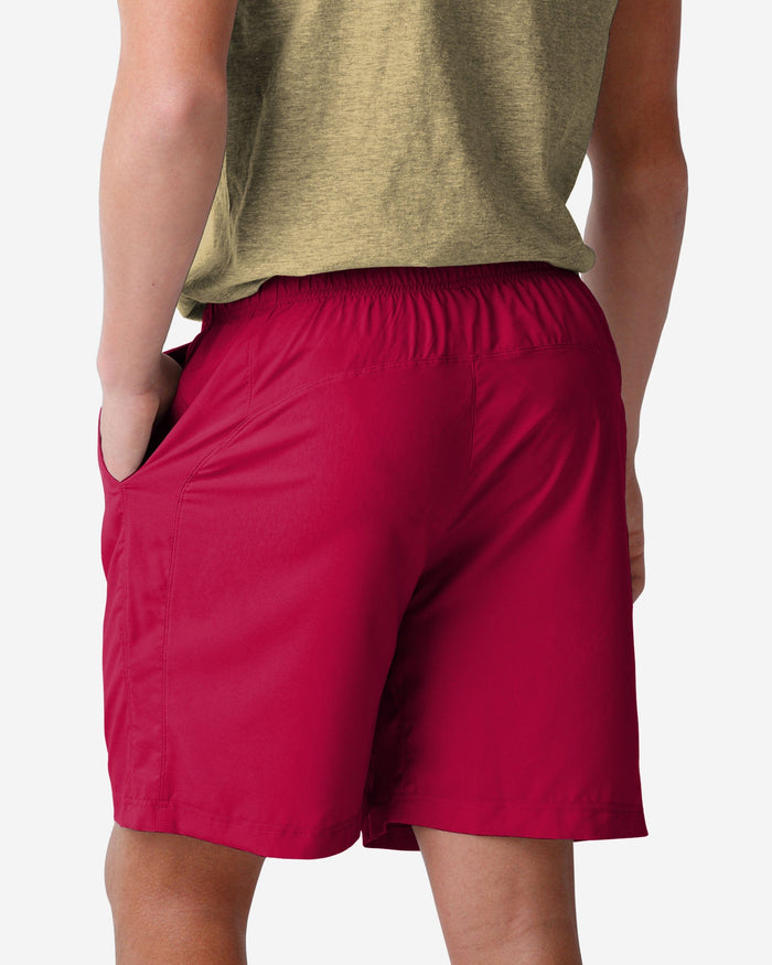 San Francisco 49ers Solid Woven Shorts FOCO - FOCO.com