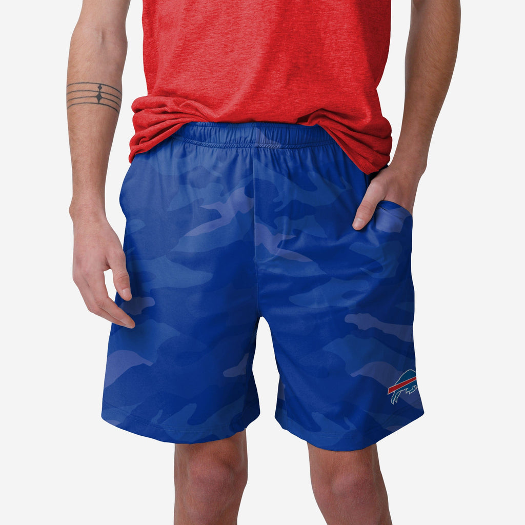 Buffalo Bills Tonal Camo Woven Shorts FOCO S - FOCO.com