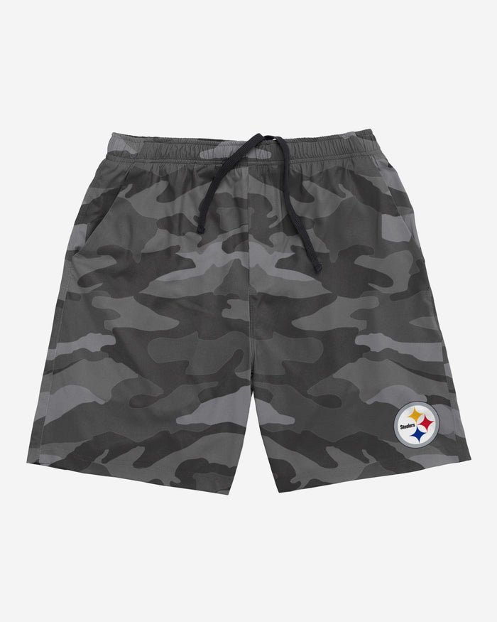 Pittsburgh Steelers Tonal Camo Woven Shorts FOCO - FOCO.com