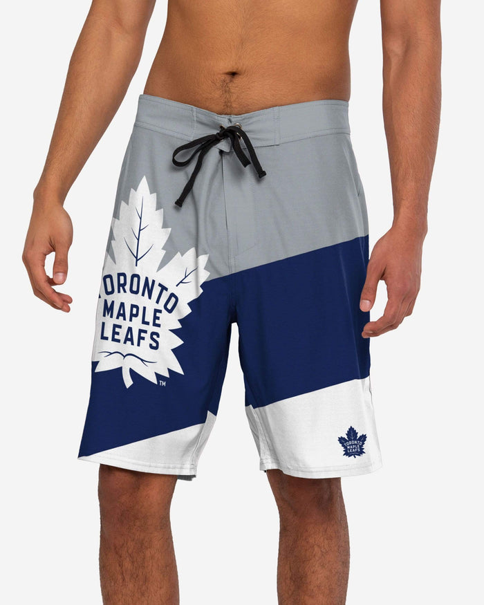 Toronto Maple Leafs Color Dive Boardshorts FOCO S - FOCO.com