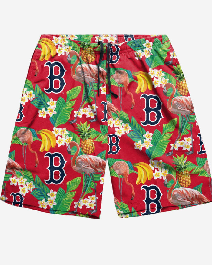 Boston Red Sox Floral Shorts FOCO - FOCO.com