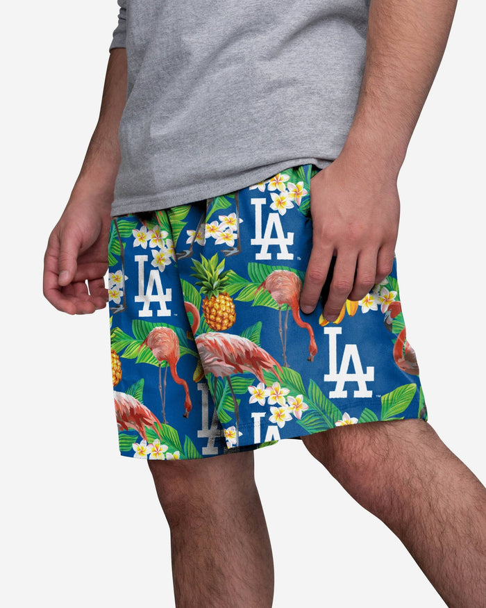 Los Angeles Dodgers Floral Shorts FOCO S - FOCO.com