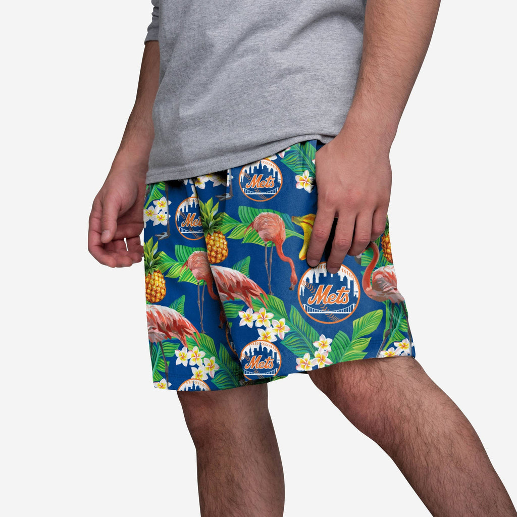 New York Mets Floral Shorts FOCO S - FOCO.com