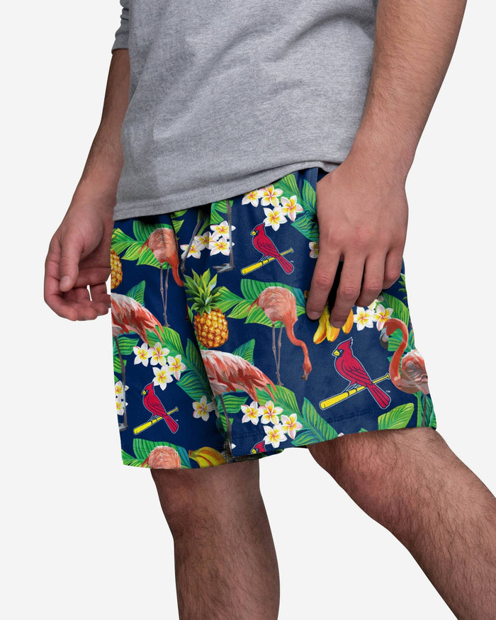 St Louis Cardinals Floral Shorts FOCO S - FOCO.com