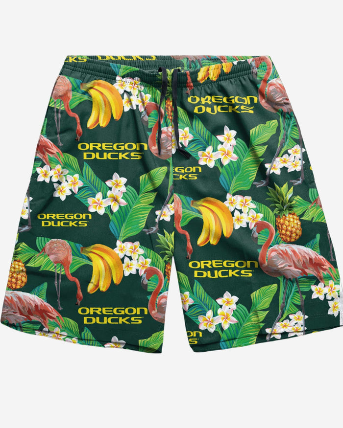 Oregon Ducks Floral Shorts FOCO - FOCO.com