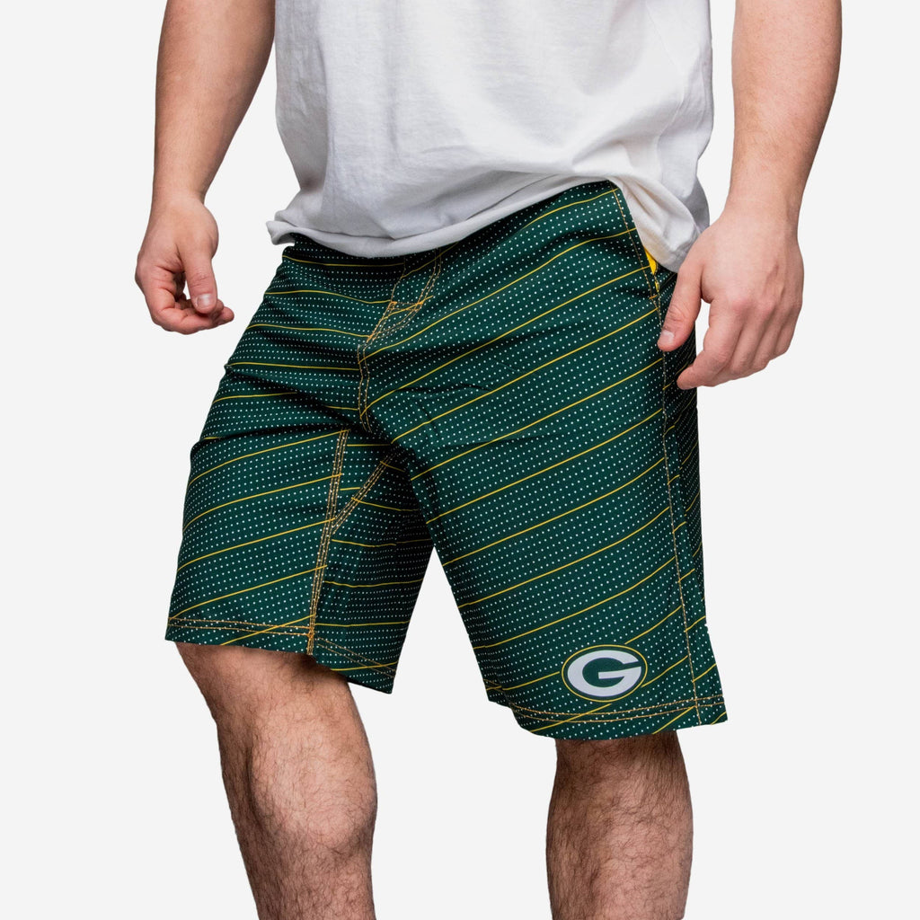 Green Bay Packers Dots Walking Shorts FOCO - FOCO.com