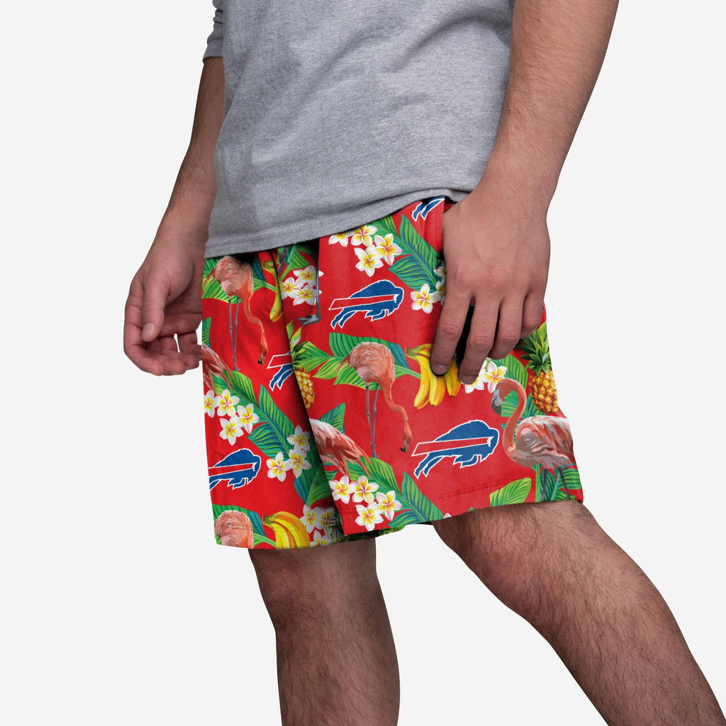 Buffalo Bills Floral Shorts FOCO S - FOCO.com