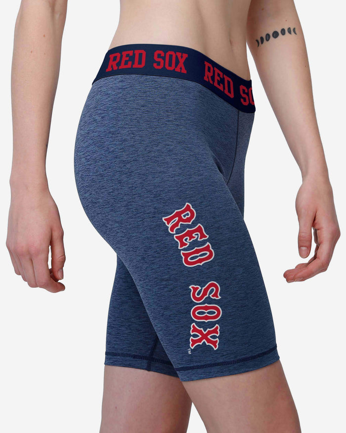 Boston Red Sox Womens Team Color Static Bike Shorts FOCO - FOCO.com