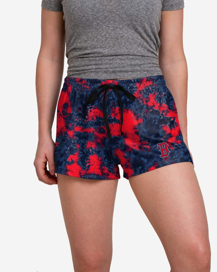 Boston Red Sox Womens To Tie-Dye For Lounge Shorts FOCO S - FOCO.com