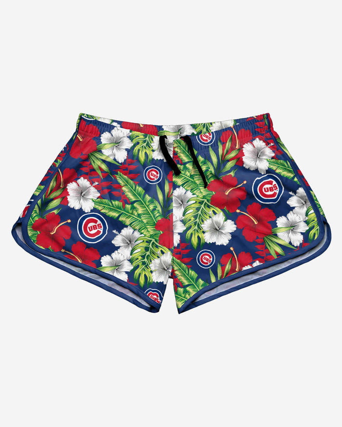 Chicago Cubs Womens Tropical Breeze Shorts FOCO - FOCO.com