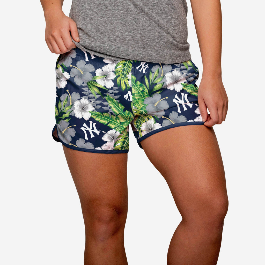 New York Yankees Womens Tropical Breeze Shorts FOCO S - FOCO.com