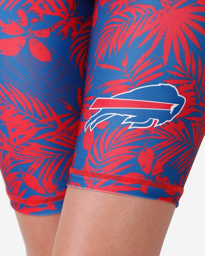 Buffalo Bills Womens Floral Bike Shorts FOCO - FOCO.com