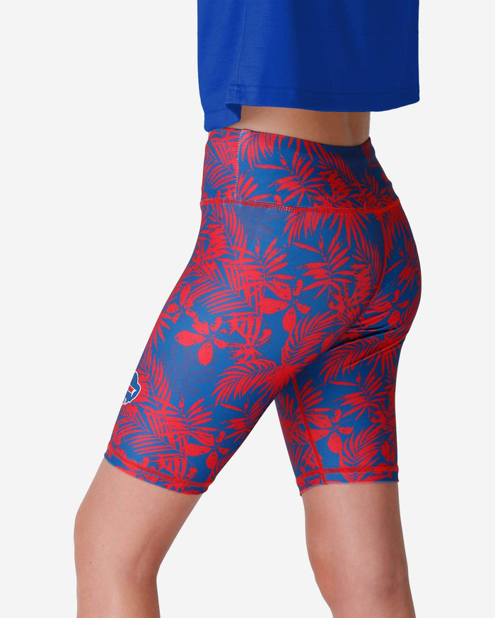 Buffalo Bills Womens Floral Bike Shorts FOCO - FOCO.com