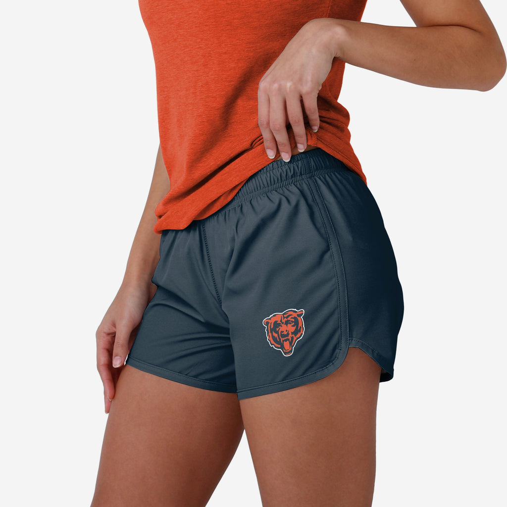 Chicago Bears Womens Solid Running Shorts FOCO S - FOCO.com