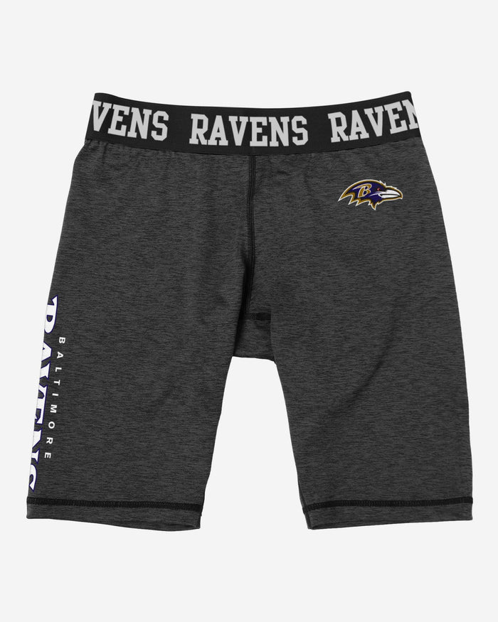 Baltimore Ravens Womens Team Color Static Bike Shorts FOCO - FOCO.com