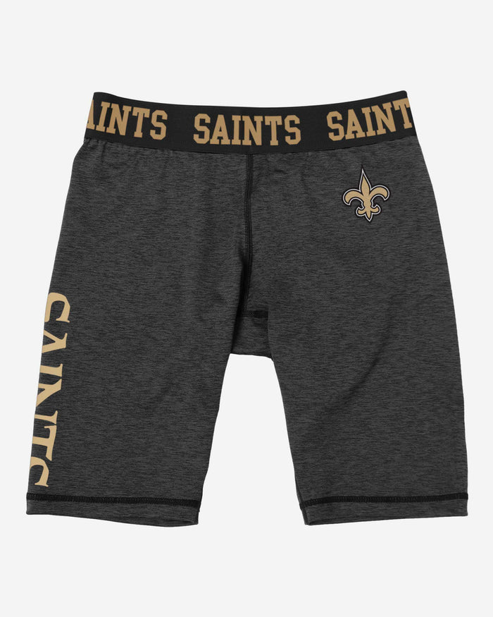 New Orleans Saints Womens Team Color Static Bike Shorts FOCO - FOCO.com