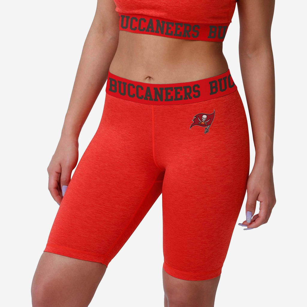 Tampa Bay Buccaneers Womens Team Color Static Bike Shorts FOCO S - FOCO.com