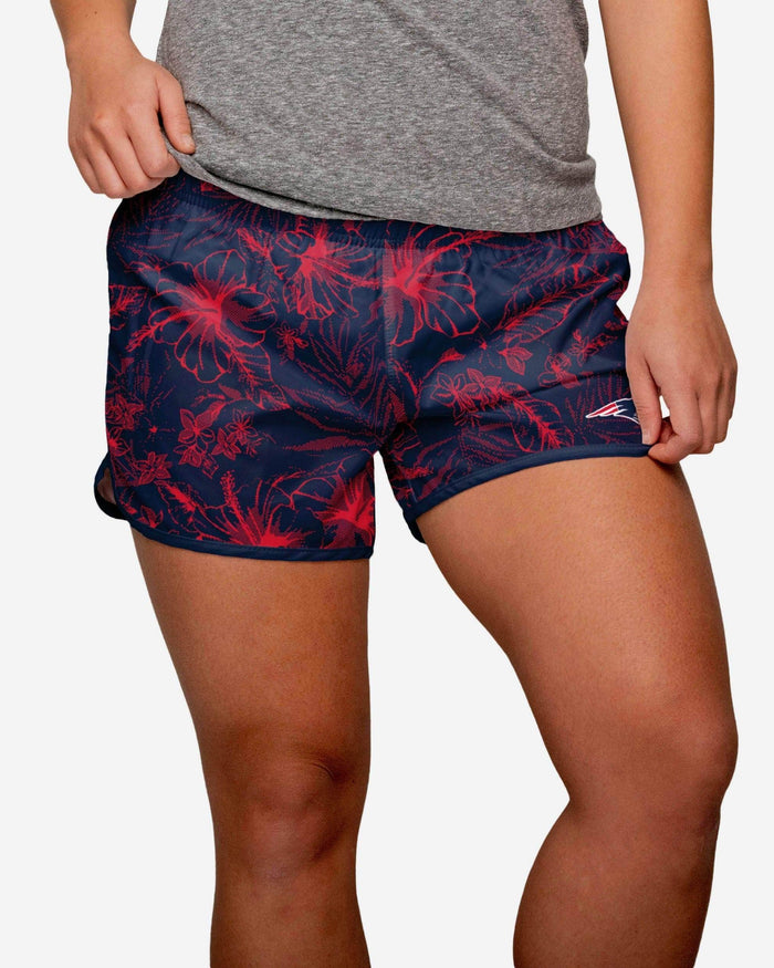 New England Patriots Womens Island Vibes Shorts FOCO S - FOCO.com