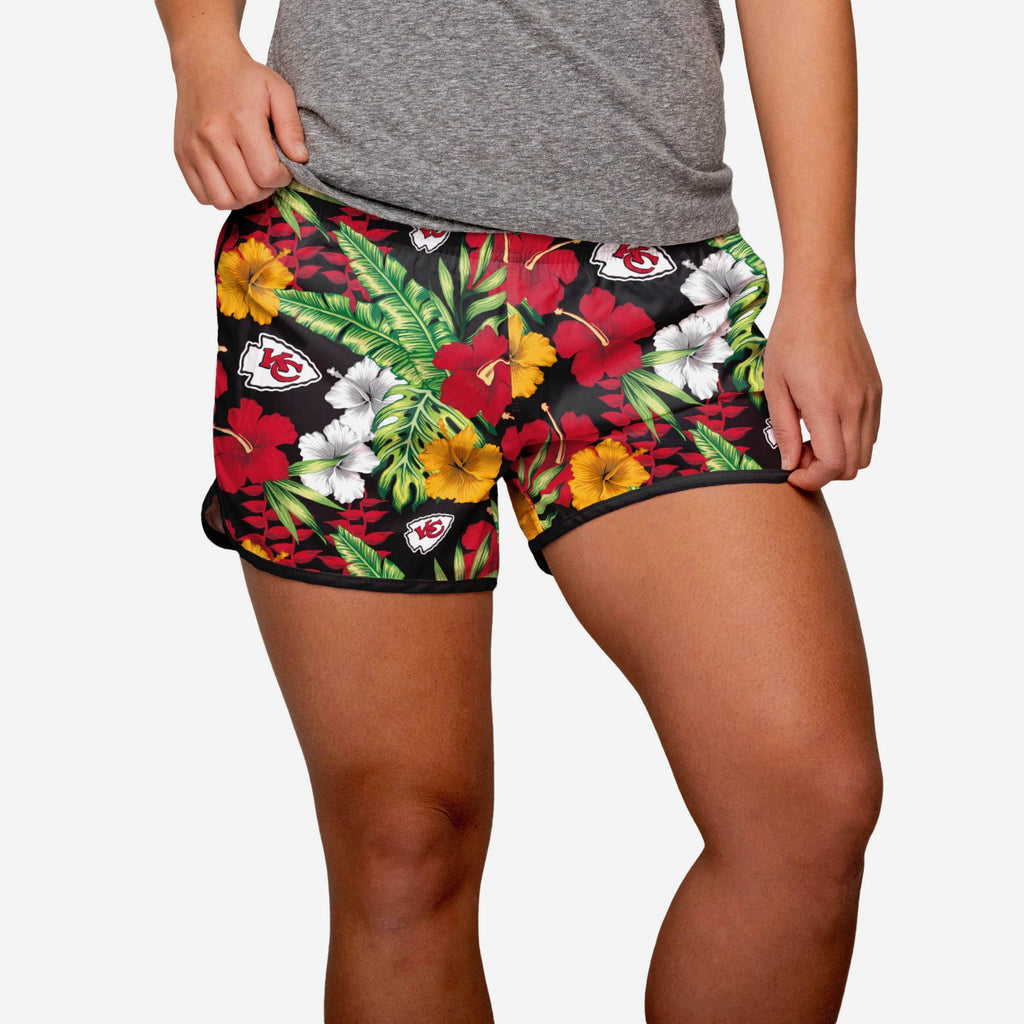 Kansas City Chiefs Womens Tropical Breeze Shorts FOCO S - FOCO.com