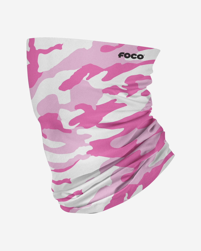 Pink Camo Gaiter Scarf FOCO - FOCO.com