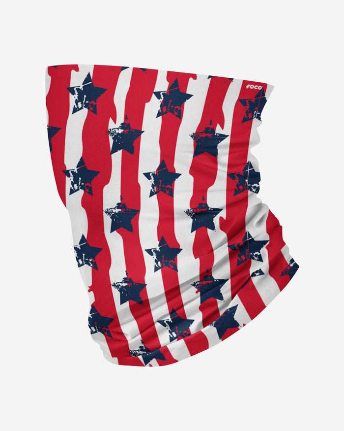 Distressed Stars & Stripes Gaiter Scarf FOCO - FOCO.com