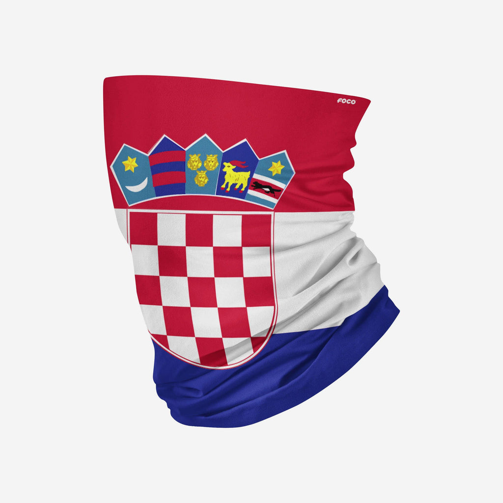 Croatia Flag Gaiter Scarf FOCO - FOCO.com