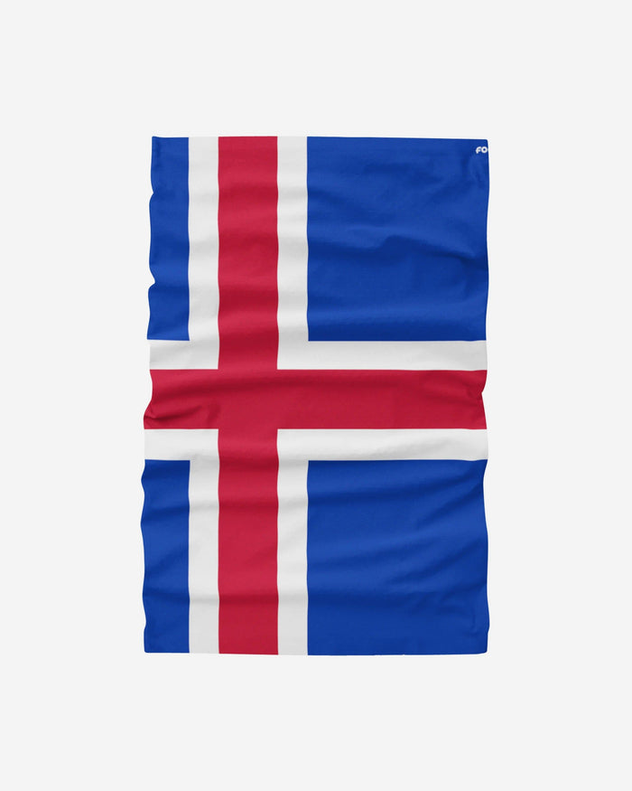 Iceland Flag Gaiter Scarf FOCO - FOCO.com