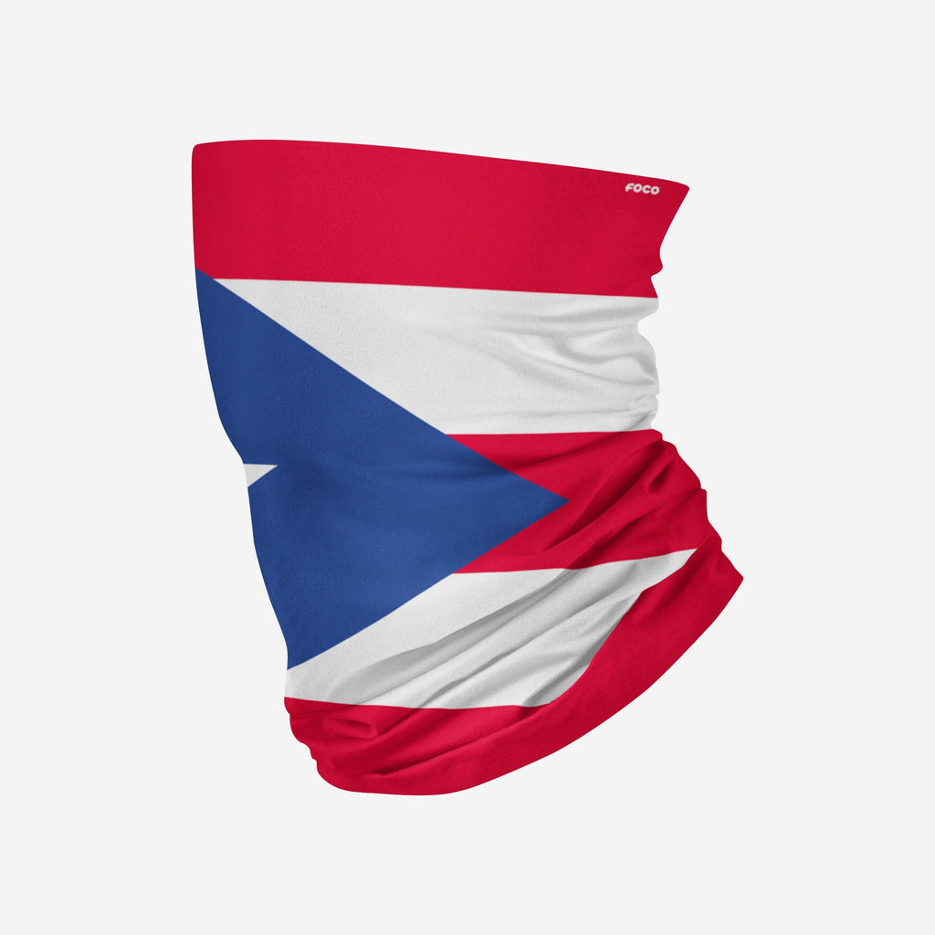 Puerto Rico Flag Gaiter Scarf FOCO - FOCO.com