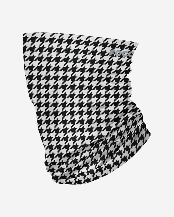 Houndstooth Brushed Polyester Gaiter Scarf FOCO - FOCO.com