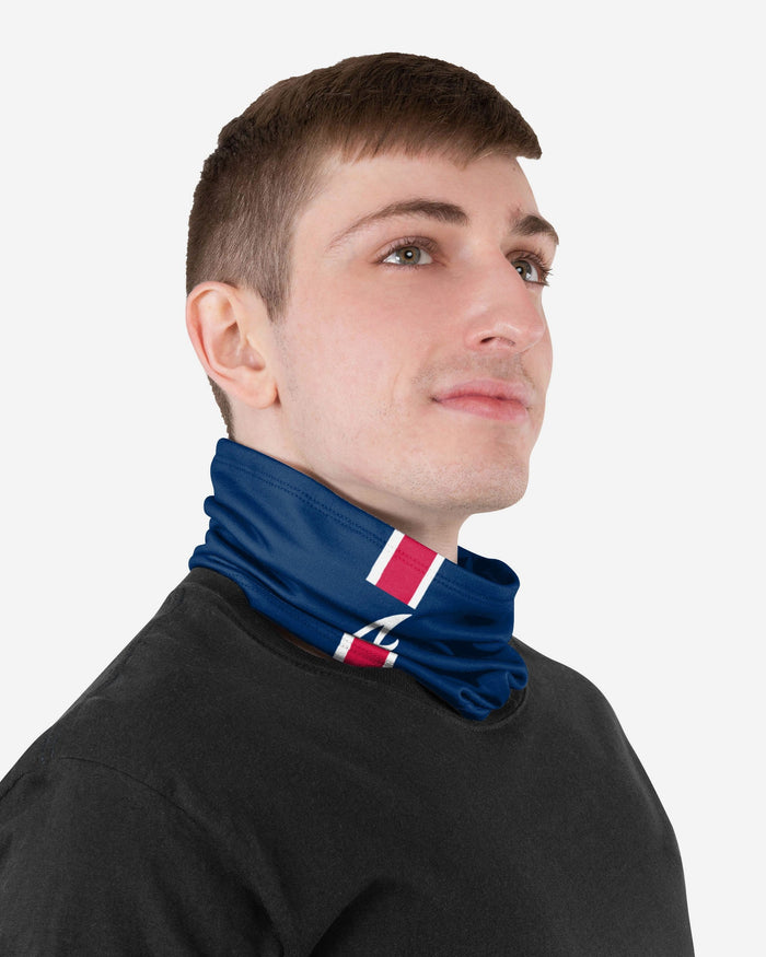 Atlanta Braves On-Field Blue UV Gaiter Scarf FOCO - FOCO.com