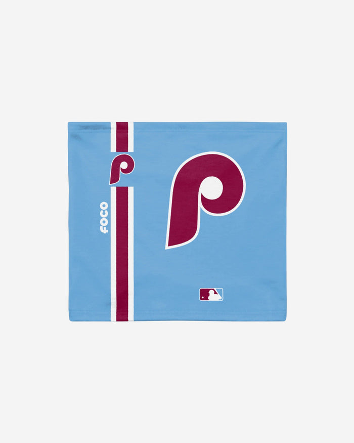 Philadelphia Phillies On-Field Baby Blue UV Gaiter Scarf FOCO - FOCO.com