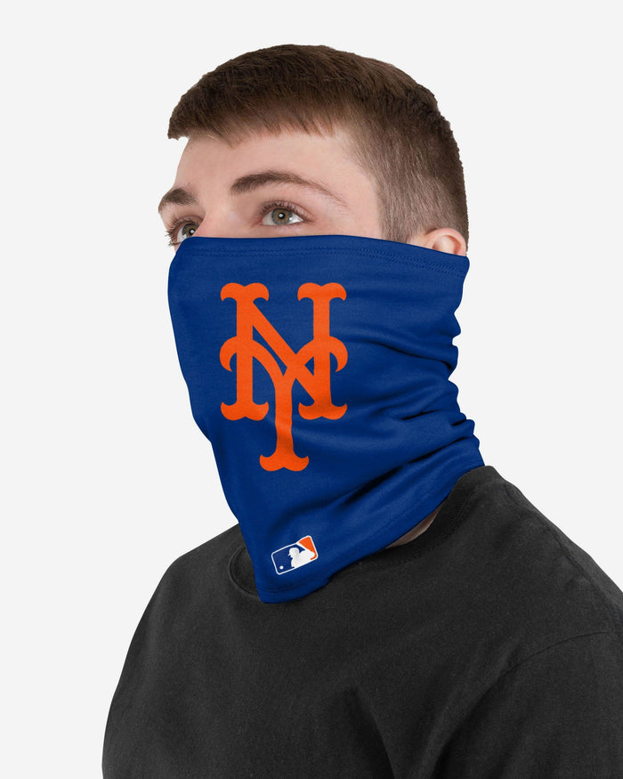 New York Mets On-Field Blue & Orange UV Gaiter Scarf FOCO - FOCO.com