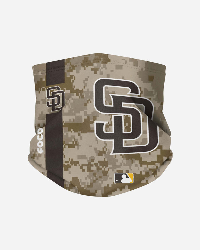 San Diego Padres On-Field Camo Sand UV Gaiter Scarf FOCO - FOCO.com