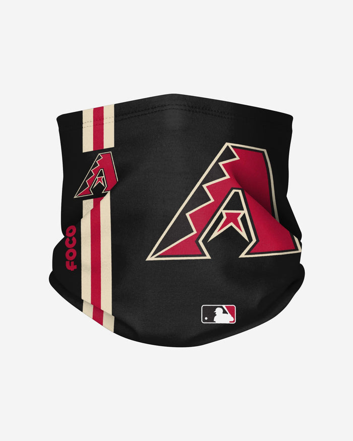 Arizona Diamondbacks On-Field Black UV Gaiter Scarf FOCO - FOCO.com