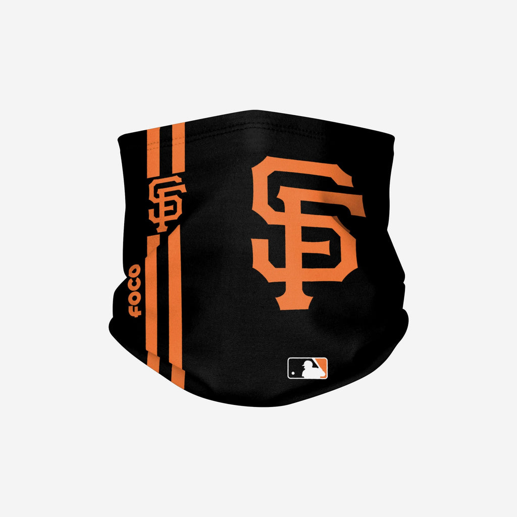 San Francisco Giants On-Field Black UV Gaiter Scarf FOCO - FOCO.com