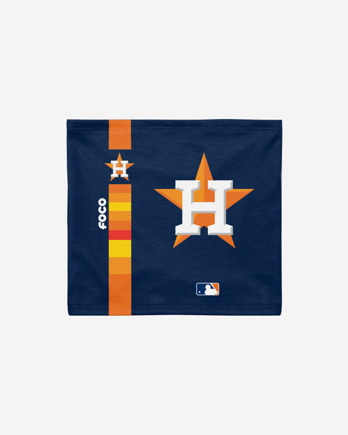 Houston Astros On-Field Navy UV Gaiter Scarf FOCO - FOCO.com