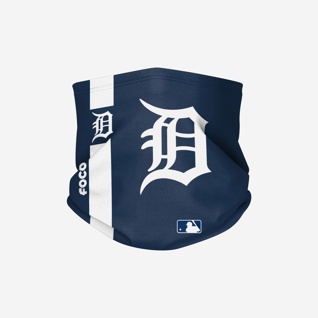 Detroit Tigers On-Field Navy & White UV Gaiter Scarf FOCO - FOCO.com