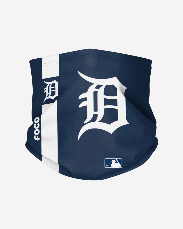 Detroit Tigers On-Field Navy & White UV Gaiter Scarf FOCO - FOCO.com