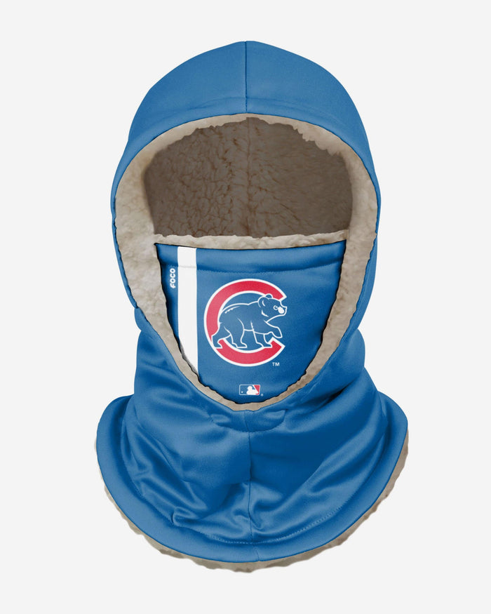 Chicago Cubs On-Field Blue Hooded Gaiter FOCO - FOCO.com