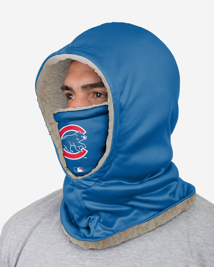 Chicago Cubs On-Field Blue Hooded Gaiter FOCO - FOCO.com
